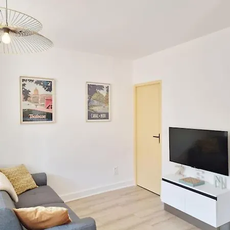 T2 Clim & Confort - Gare Matabiau - Metro - Wifi Appartement Toulouse
